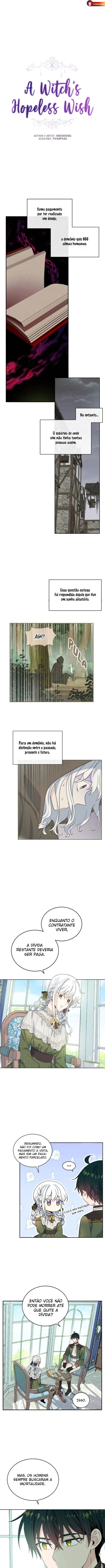 Desejo sem esperaça de uma Bruxa Capítulo 62 Página 2