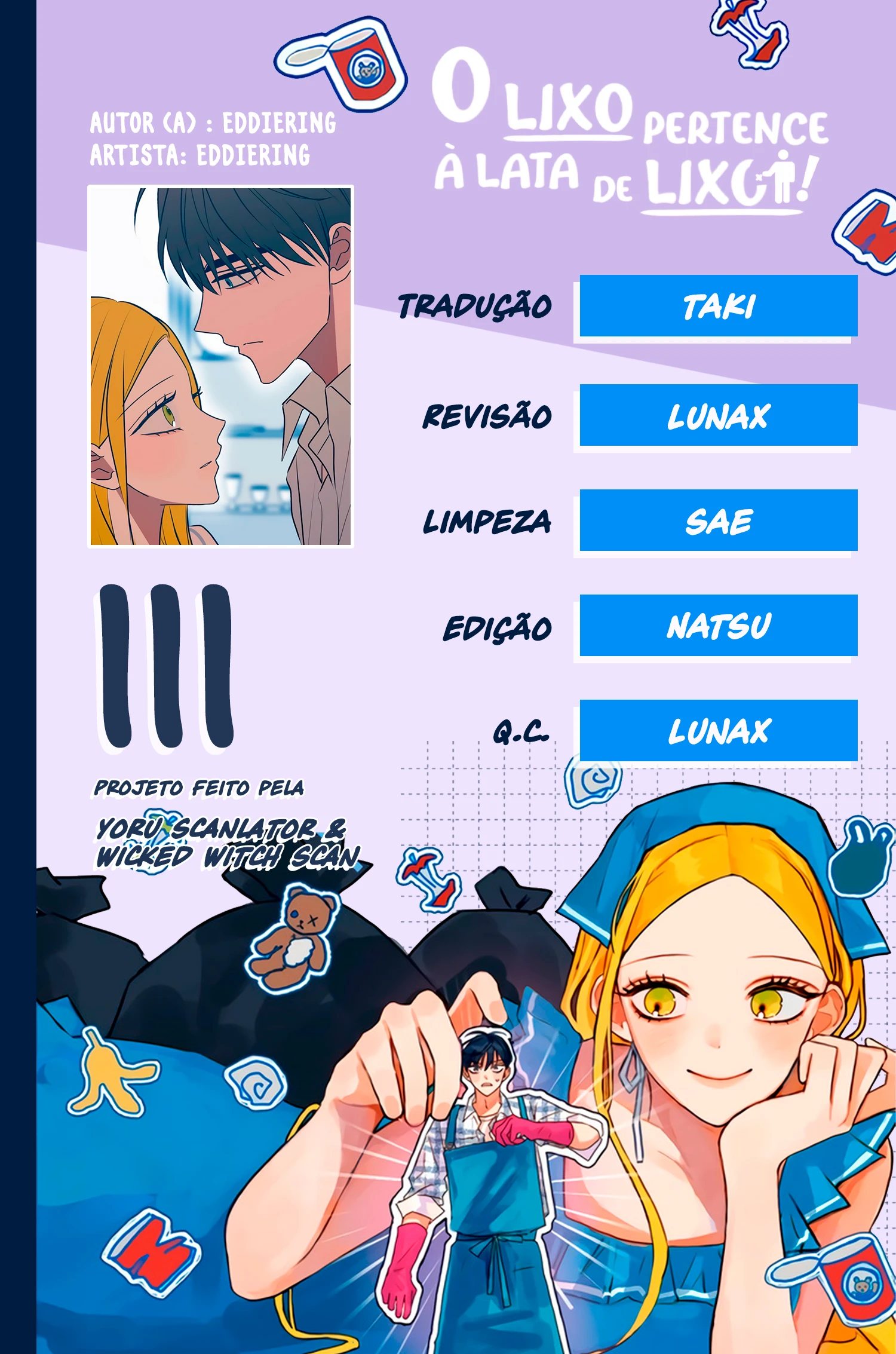 O Lixo pertence à Lata de Lixo! Capítulo 106 Página 1