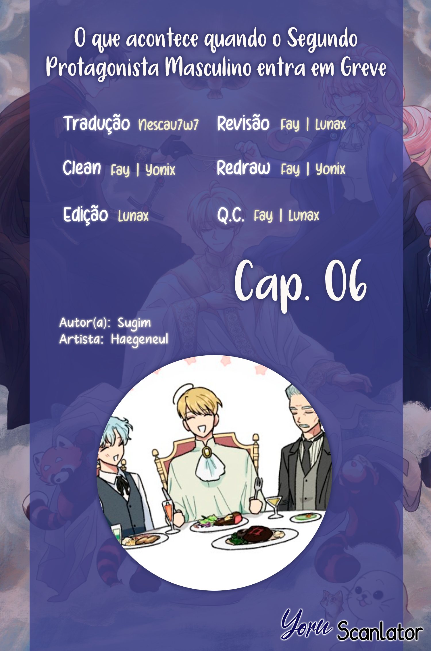 O Que Acontece Quando o Segundo Protagonista Masculino Entra em Greve Capítulo 6 Página 1