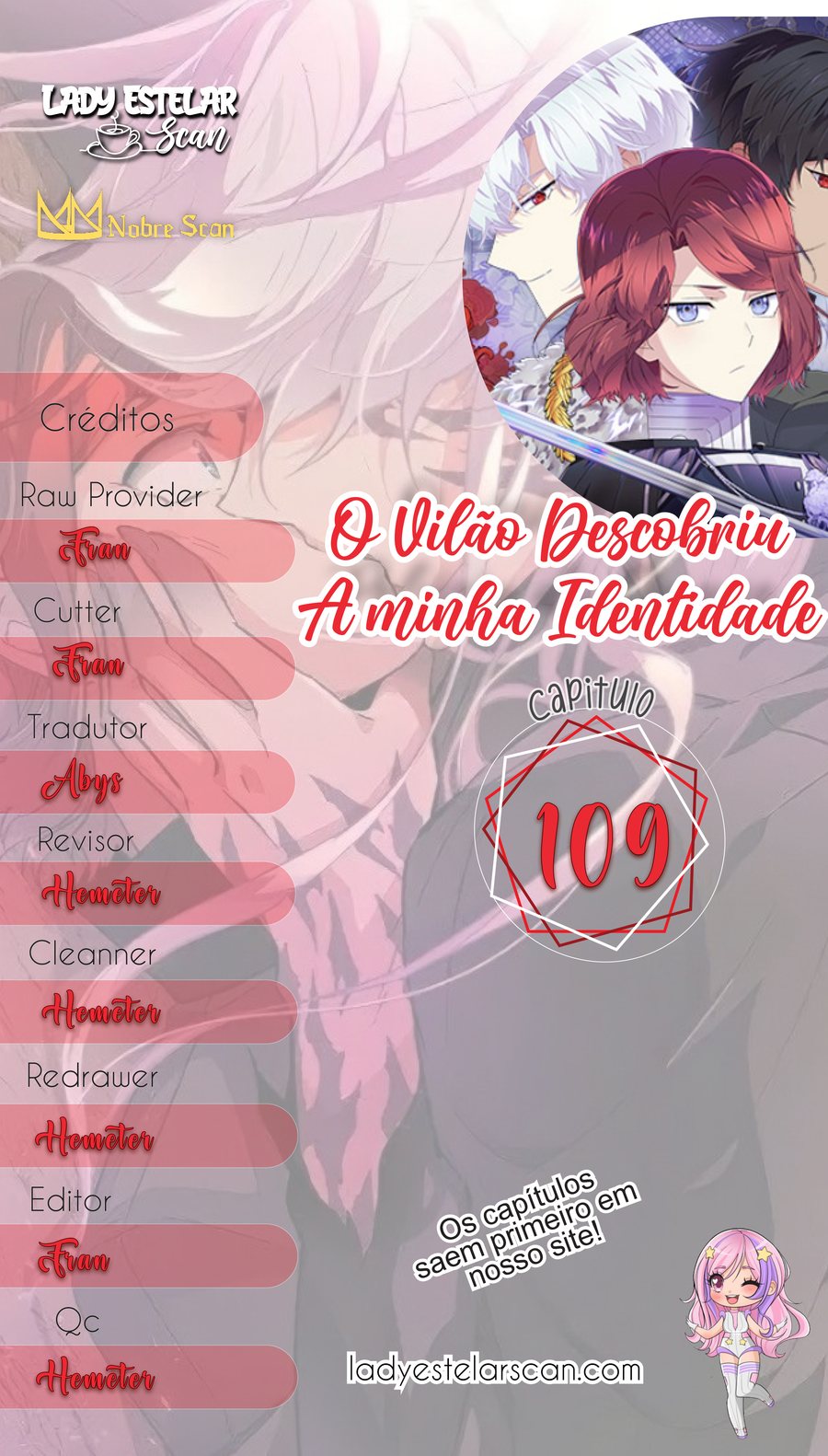 O Vilão Descobriu A Minha Identidade Capítulo 109 Página 1