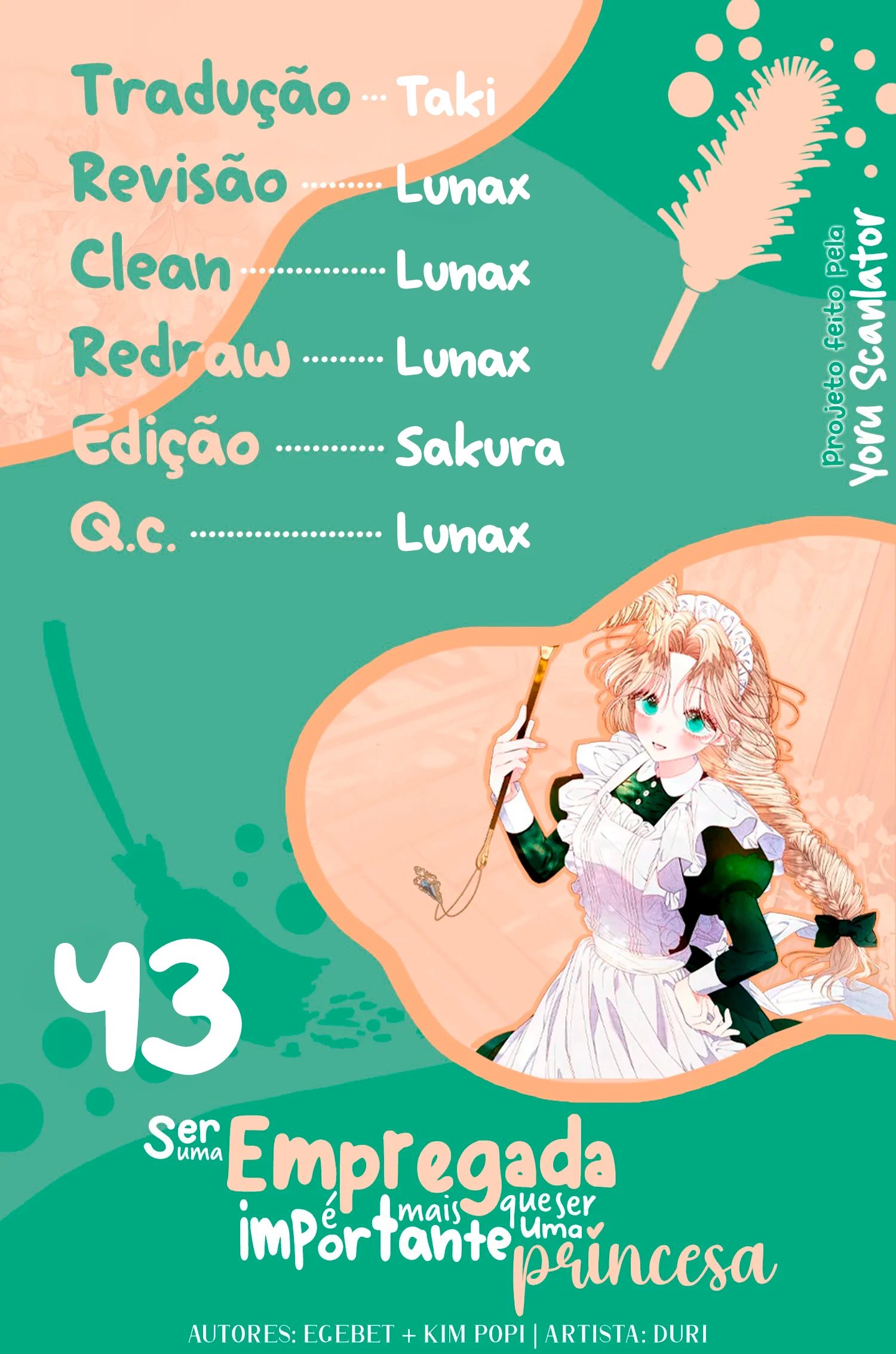 Ser uma empregada é mais importante que ser uma princesa Capítulo 43 Página 1
