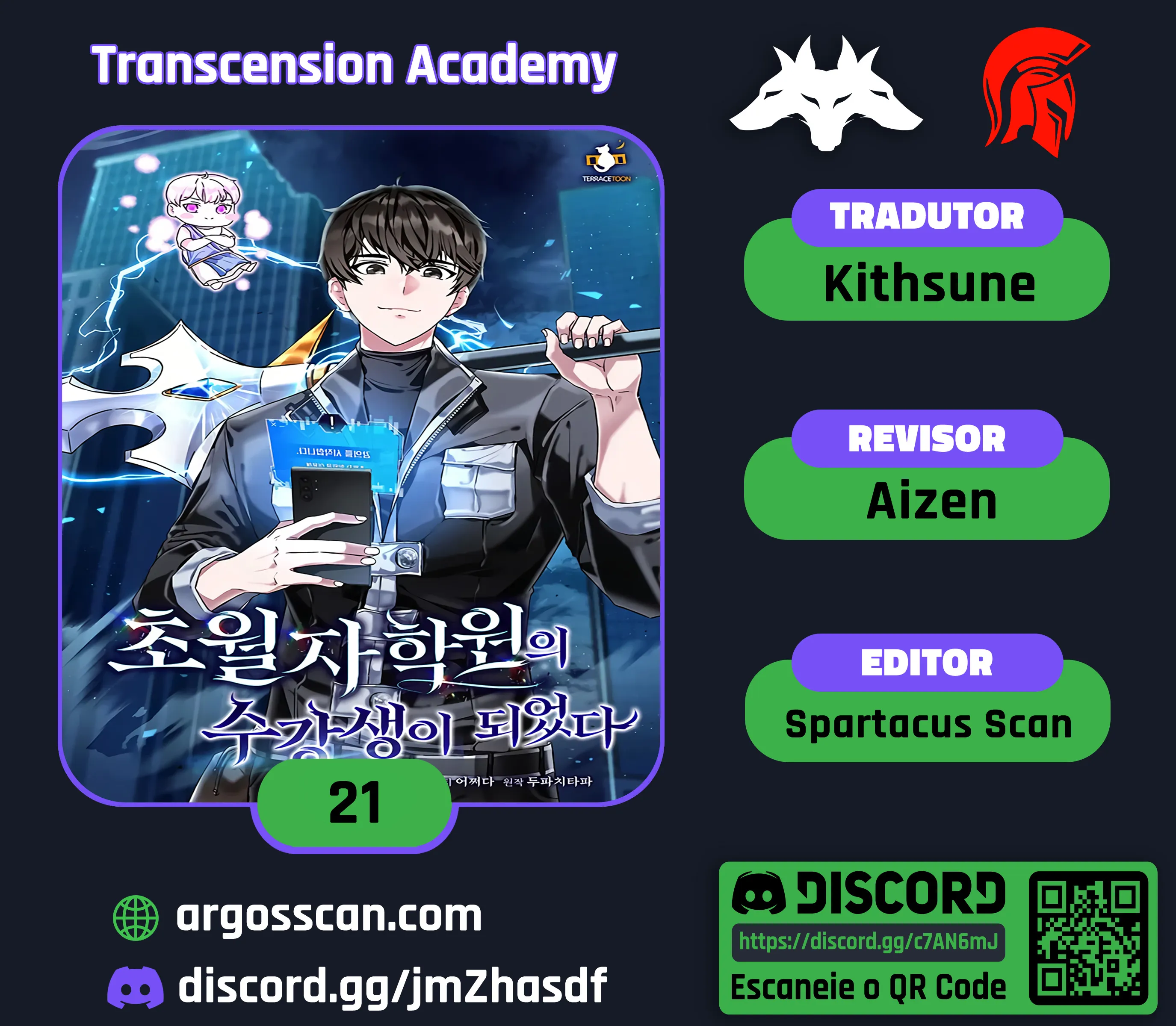 Transcension Academy Capítulo 21 Página 1